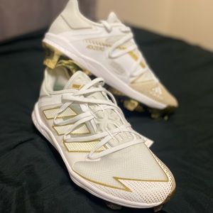 Adizero Afterburner 7 Gold// Size: 9 1/2